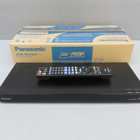 B221★Panasonic パナソニック ブルーレイディスクレコーダー DMR-BRW560 2020年製　5/2★A
