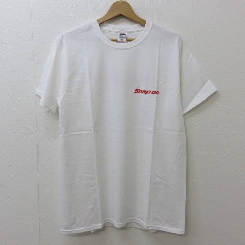 V441★SNAP-ON スナップオン 両面ロゴ半袖Ｔシャツ　XL 未使用　5/16★A