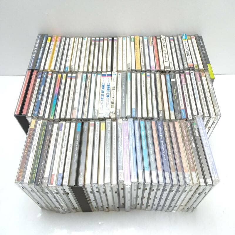 【W411】★中古★クラシック系　CDまとめて　100枚　大量　モーツァルト　ベートーヴェン　ヴィヴァルディ　交響曲　幻想曲　3大バレエ　他