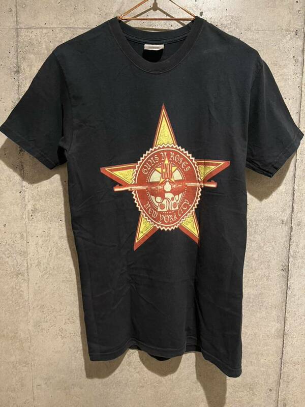 00's Hanes HEAVYWEIGHT ヘインズ　ヘビーウェイト Guns N' Roses ガンズローゼズ NEW YORK CITYバンドTシャツ