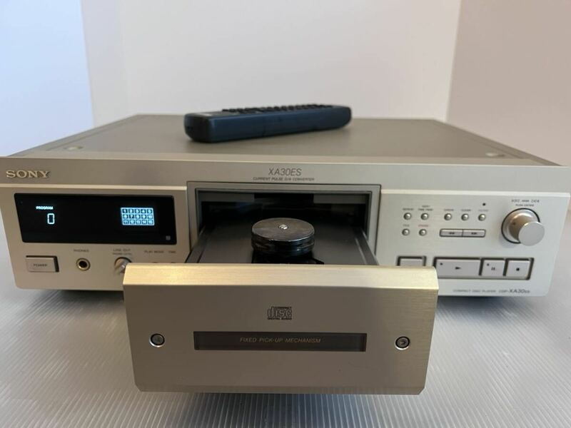 【良品】 SONY CDP-XA30ES CDデッキ CDプレーヤー リモコン付