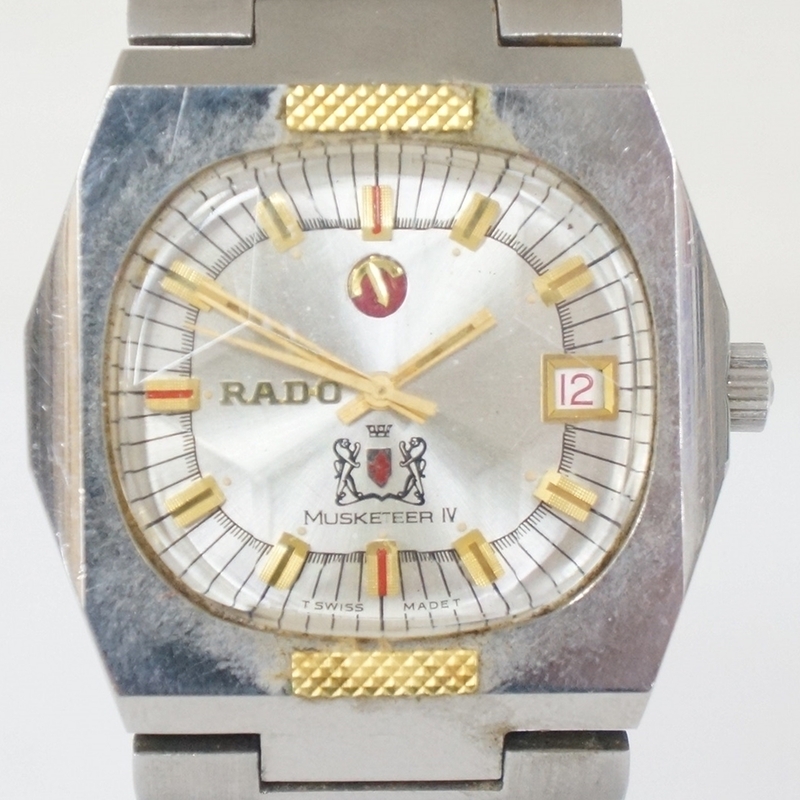 RADO ラドー MUSKETEERⅣ マスケティア4 デイト メンズ 自動巻き 腕時計 8504233791