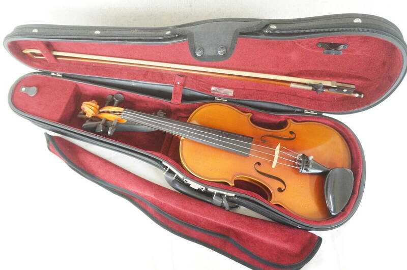 Karl Hofner カールヘフナー KH12 1993 全長:約60cm バイオリン 弦楽器 弓 ハードケース付き 3505291491