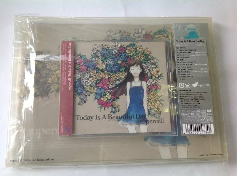CD DVD Today Is A Beautiful Day 初回生産限定版 supercell 未使用保管品