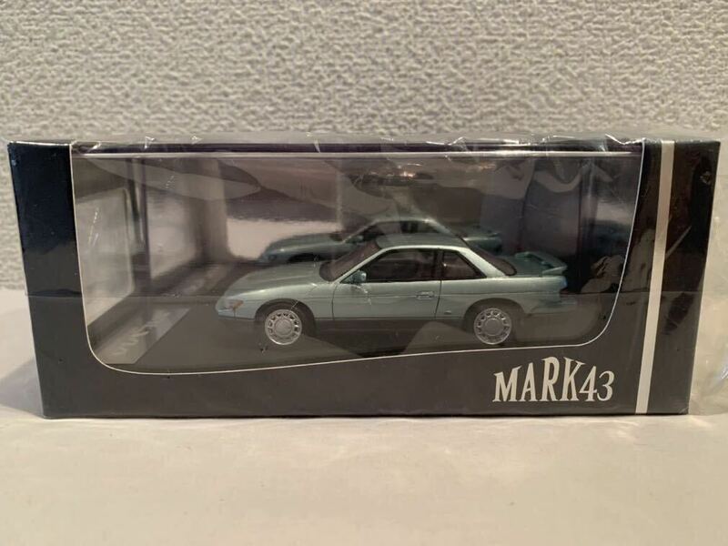 ◆未展示 & 未開封！MARK43 1/43 Nissan SILVIA / 日産シルビアK’s S13 ライムグリーン ツートーン