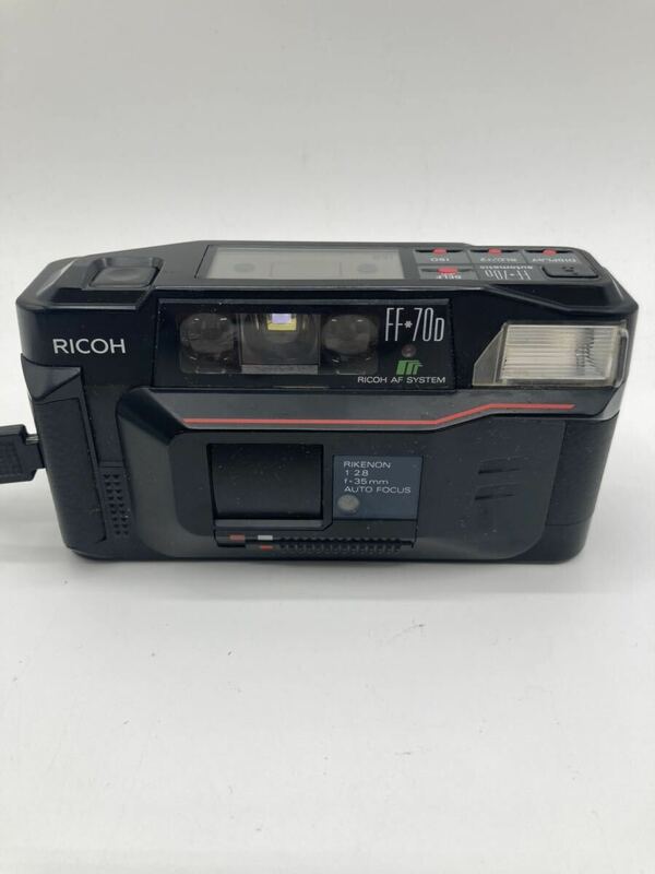  【ジャンク】 RICOH FF 70D Film Point & Shoot Camera リコー コンパクトフィルムカメラ 