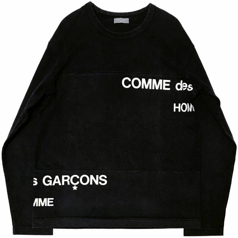 スプリットロゴ カットソー ずらしロゴ コムデギャルソンオム HOMME田中オム02SS 2002SS Archive Sprit Logo Heavy Weight T Shirt Supreme