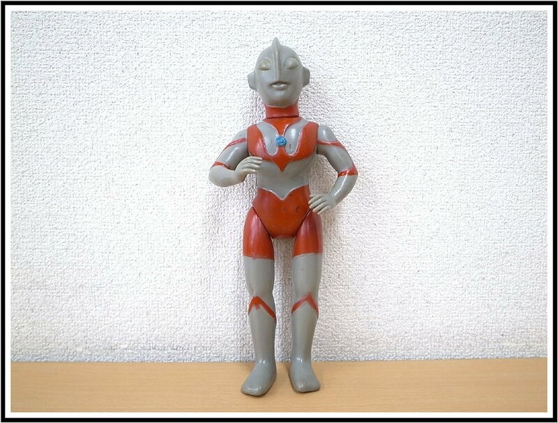 マルサン　SAN JAPAN　円谷プロ 1966　ウルトラマン　ソフビ　フィギュア　人形　高さ30cm