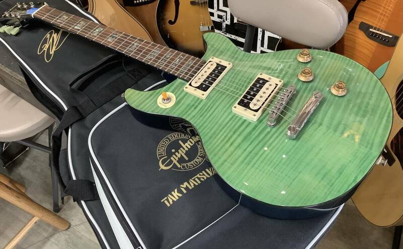 Epiphone Custom Shop 貴重な限定品　Tak Matsumoto DC Model Limited Edition Gibson Pick Up