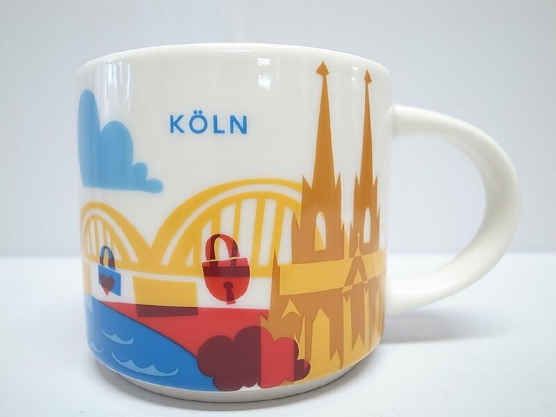 【STARBUCKS】 You Are Here Collection ケルン Koln ご当地 マグカップ スターバックス　ドイツ スタバ