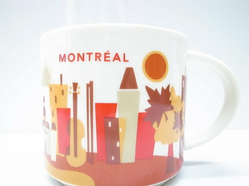 【STARBUCKS】 You Are Here Collection モントリオール MONTREAL ご当地 マグカップ スターバックス　カナダ スタバ