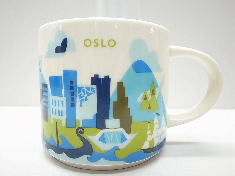 【STARBUCKS】 You Are Here Collection オスロ　OSLO ご当地 マグカップ スターバックス　ノルウェー スタバ