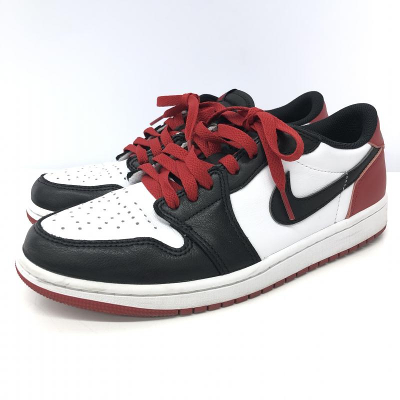 【中古】Nike Air Jordan 1 Retro Low OG Black Toe　CZ0790-106　26.5cm ナイキ　ジョーダン[240066143349]