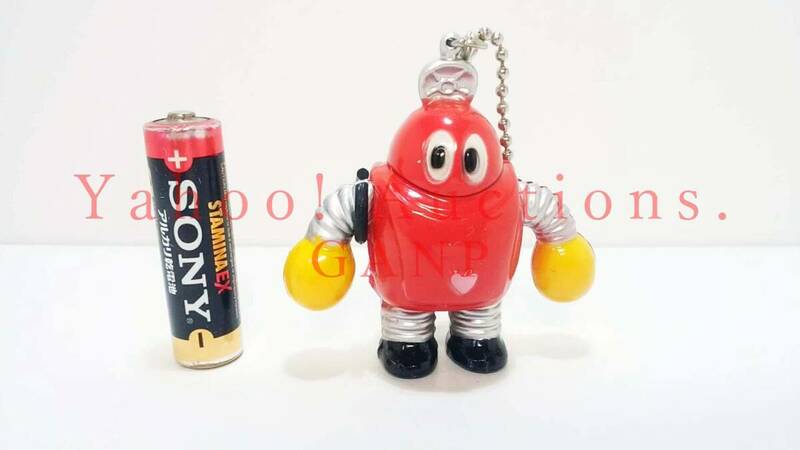 GO FOR IT ROBOCON KEY CHAIN GAS LIGHTER /がんばれ ロボコン　ロボコン・キーチェーン・注入式・ガスライター　未使用品・自宅保管品