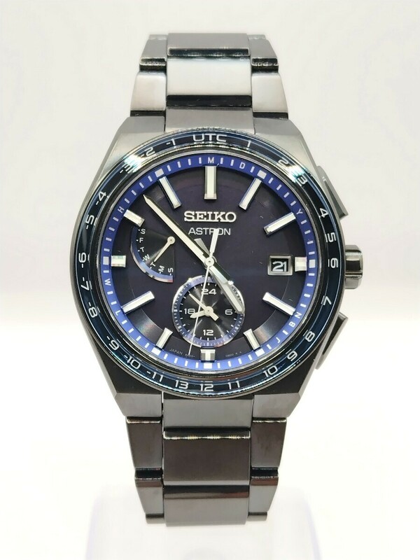 【未使用品】SEIKO セイコー ASTRON アストロン NEXTER ネクスター SBXY041 8B63-0BB0 ソーラー電波 チタン 10気圧防水 メンズ 黒文字盤