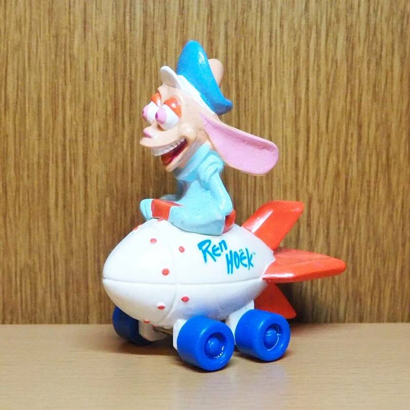 レンアンドスティンピー　フィギュア　レン　飛行機　レンスピ　ニコロデオン　Ren&Stimpy　アメトイ　レン＆スティンピー