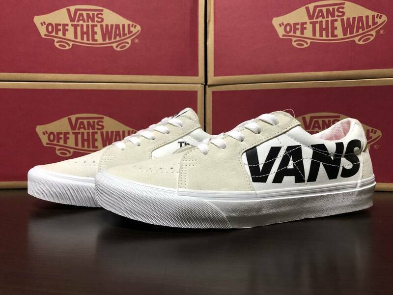 VANS ヴァンズ SK8-LOW スケートロー 25.5cm WHT/BLK