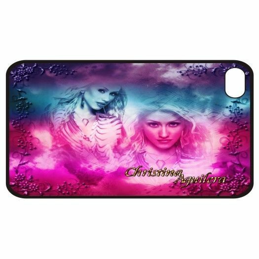 アイフォン iPhone 4 4S Christina Aguilera-0 ハードケース