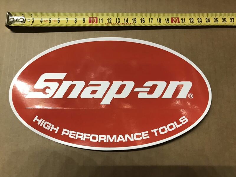 Snap-on スナップオン　オーバル ステッカー 正規品