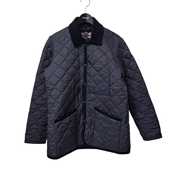 LAVENHAM/ラベンハム DENHAM　デンハム　キルティングジャケット ネイビー サイズ：XS 34 8047000095126