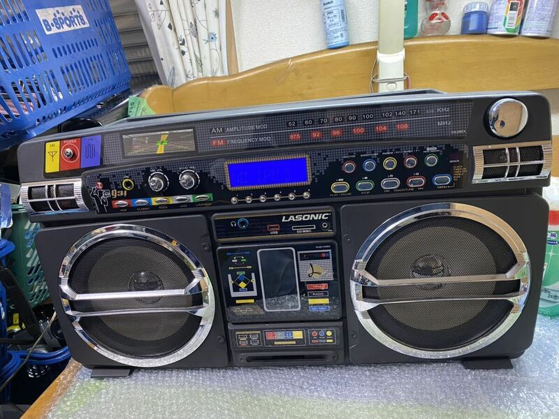 LASONIC:I-931 RADIO & iPod deck内蔵　ラジカセ