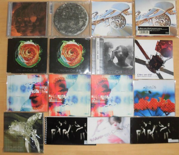 AB122★L'Arc~en~Ciel★CD★まとめて１６枚★帯付あり★ラルクアンシエル★HEART★浸食★ray★虹★他