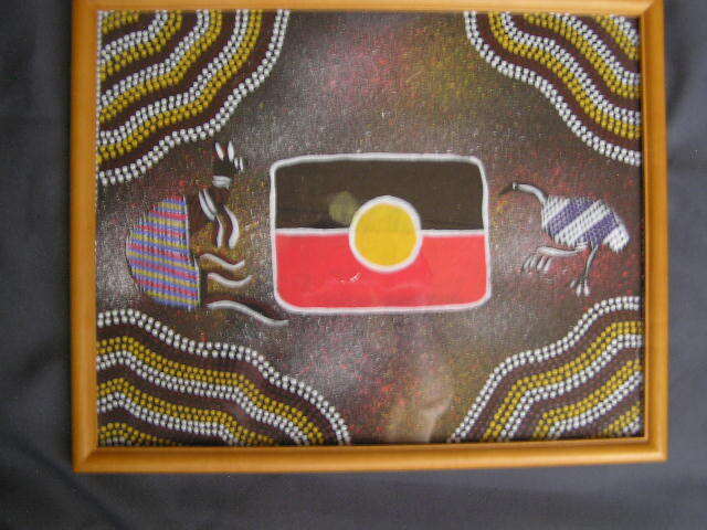 【アボリジニ】オーストラリアの先住民　アボリジニ絵画 