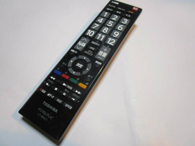 T.350.A4～TOSHIBA 東芝 リモコン デジタルテレビ CT-90421