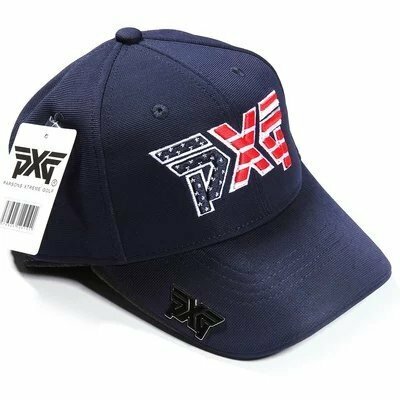 新品　PXG　ゴルフ　キャップ　ハット　サンバイザー　帽子　男女兼用　フリーサイズ　ネイビー