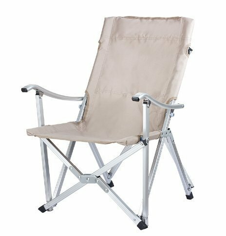 新品未使用　椅子　チェア　サイズ小　折りたたみ式　軽量　アウトドア　キャンプ用　釣り用　ベージュ　zd103