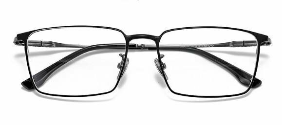 送料無料　メガネフレーム　超軽量　ブルーライトカット　フルリム　金属フレーム　タテ眼鏡　レンズ交換可能　 sc0350