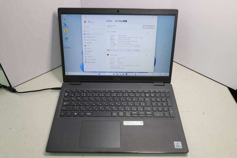 整備済 DELL Latitude 3510 i5 10310U 8GB SSD256GB(NVMe) Windows11Pro 無線LAN webカメラ AC付属 美品