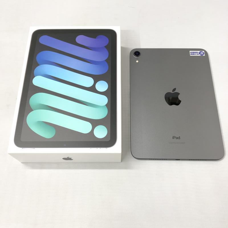 【中古】APPLE アップル iPad mini 第6世代 WiFi 64GB スペースグレイ MK7M3J/A[240095252736]