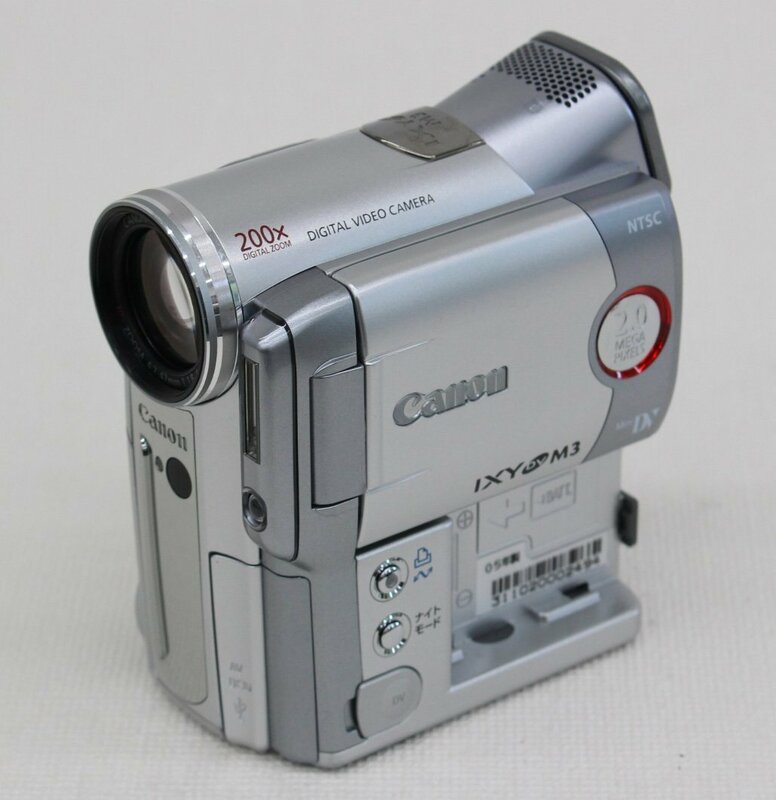 □ジャンク品□ Canon キャノン IXY DV M3 MiniDVビデオカメラ ※簡易動作確認 (2745846)