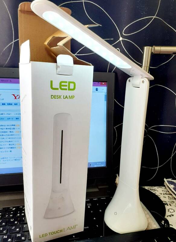 LED DESK LAMP デスクライト USB電源