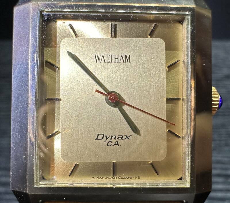 腕時計 WALTHAM Dynax CA 114110 T0A0210 SEVEN 7 JEWELS 956414 ウォルサム ダイナックス 60.72g メンズ 9D232WA