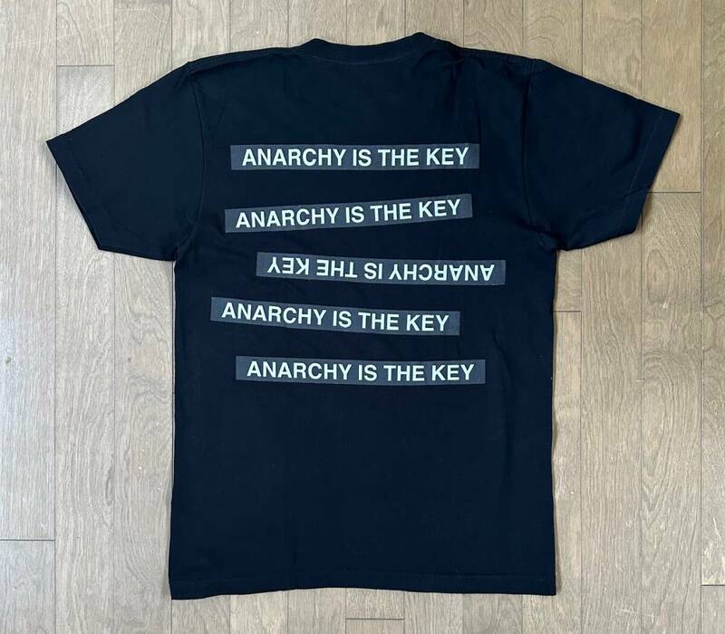 ■Supreme × UNDERCOVER 極美品 ANARCHY IS THE KEY Tシャツ BLACK-M シュプリーム アンダーカバー ジョニオ