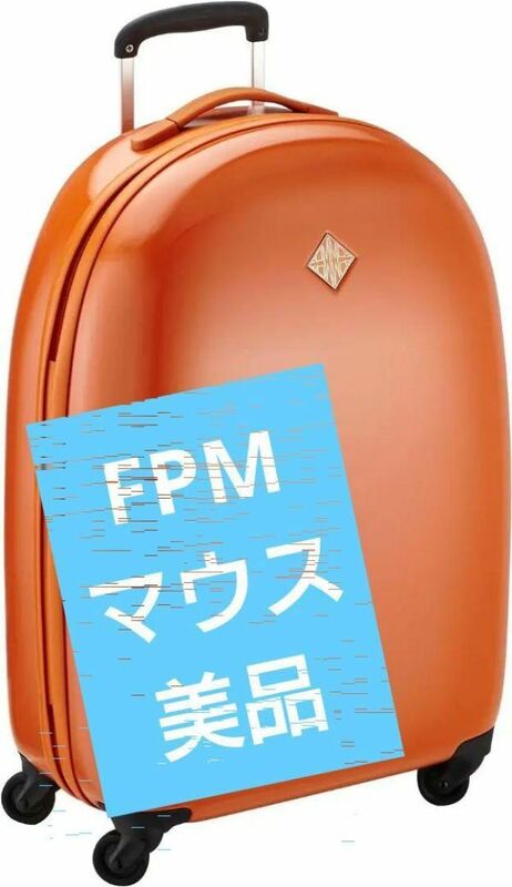 【激レア】FPM　スーツケース　 MOUSE マウス オレンジ　美品　マウス　キャリーバッグ　エフピーエム　たまご　