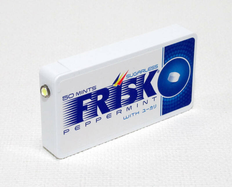フリスク LED ライト☆フリスクケース使用 3チップLEDライト FRISK PEPPERMINT
