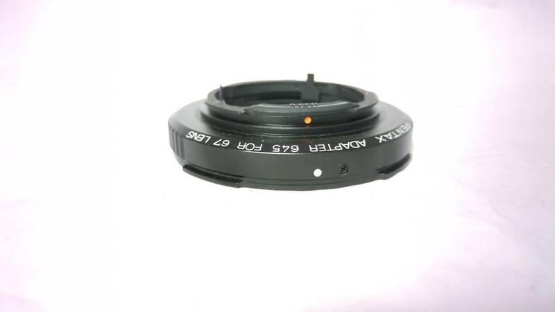 動作良好・外観綺麗☆PENTAX ADAPTER 645 FOR 67 LENS　ペンタックス純正　67 レンズ用 アダプター 645☆