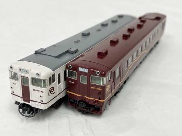 【動作保証】TOMIX 道南いさりび鉄道 キハ40 1700形 ディーゼルカー 濃赤色 白色 Nゲージ 鉄道模型 中古 M8766568