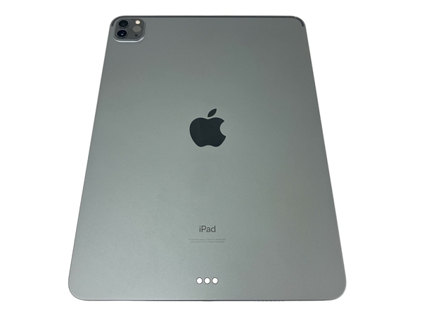 【動作保証】 Apple iPad Pro 第3世代 MHQR3J/A 11インチ タブレット 128GB Wi-Fi スペースグレイ 中古 良好 T8689654