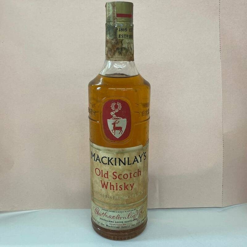 Y215-K50-450 MACKINLAY マッキンレー スコッチ ウイスキー 古酒 760ml 43% 未開栓