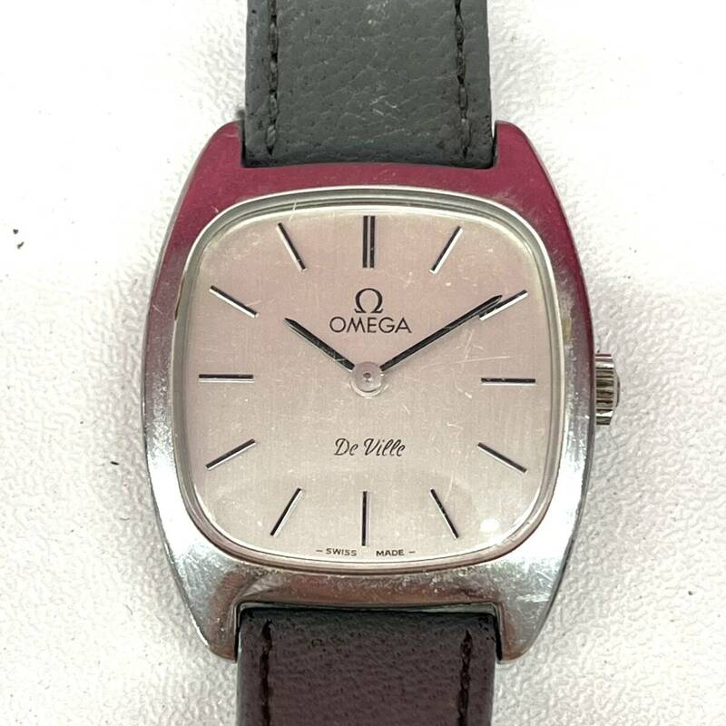 Z803-C9-99◎ OMEGA オメガ Ω DE VILLE デビル レディース腕時計 2針 手巻き