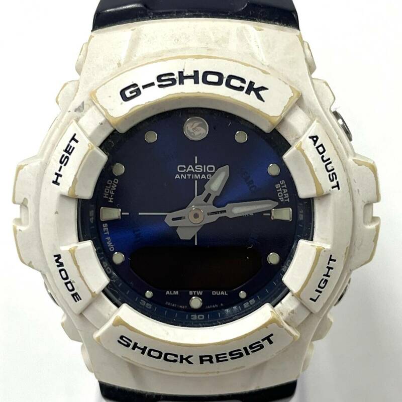 Z843-O15-4557◎ CASIO/カシオ G-SHOCK デジアナ文字盤 メンズ クォーツ 腕時計 G-100K イルカ クジラ