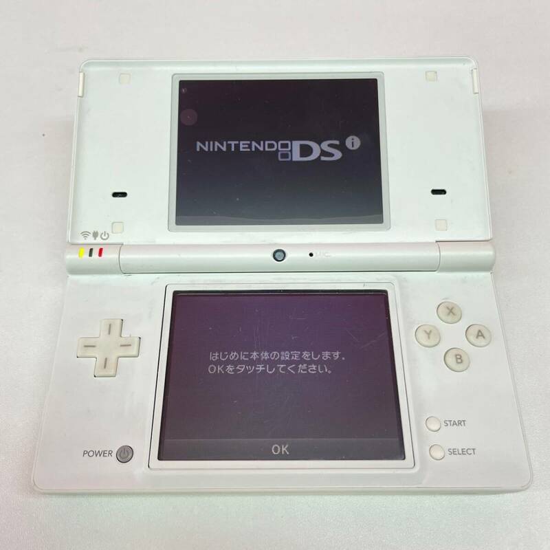 Z105-C1-1095 Nintendo 任天堂 ニンテンドー / DSi / 本体 TWL-001 / 通電確認・初期化OK ホワイト 白