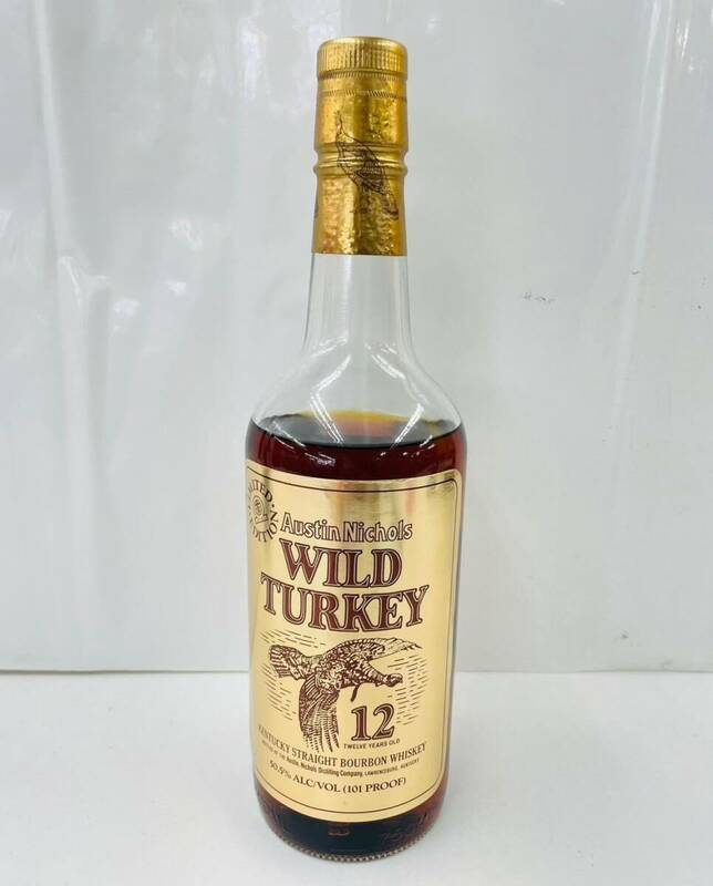 Z912-K50-504 WILD TURKEY ワイルドターキー 12年 バーボン ウイスキー 750ml 50.5% 未開栓