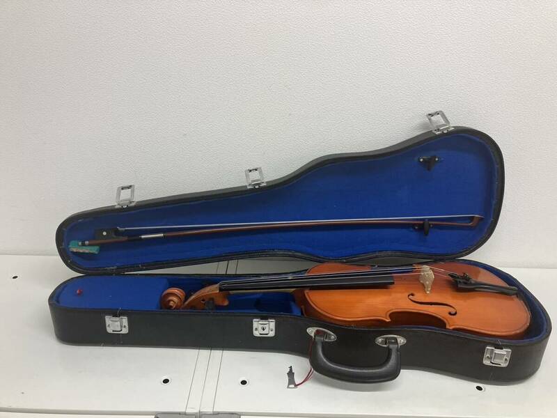 【BF-8701】【1円～】バイオリン Andalusia AV-80 アンダルシア 弦楽器 ケース付き 中古品 動作未確認 アアタリり 現状保管品