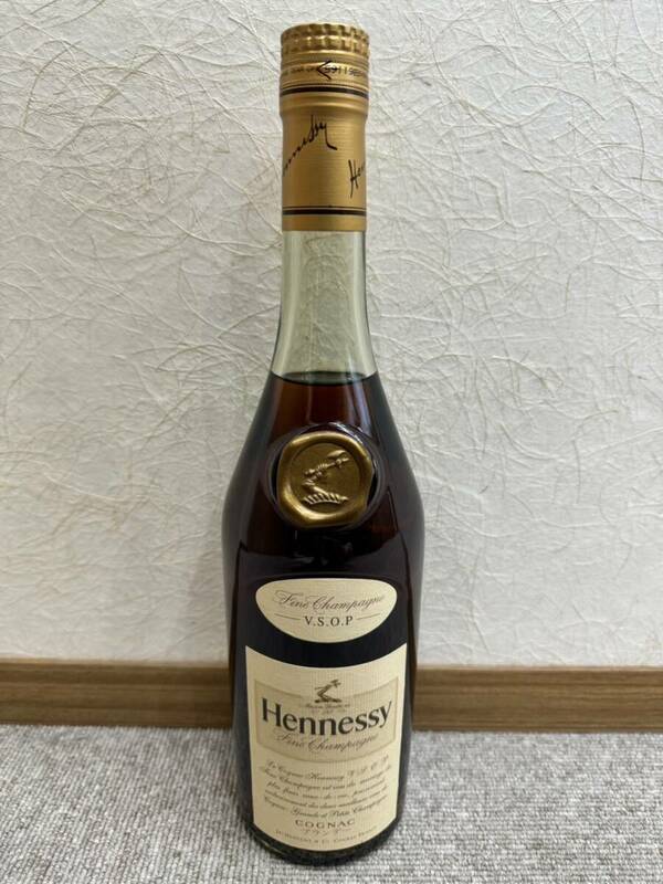 【DOM-2255】1円～ 未開栓 Hennessy ヘネシー VSOP ファインシャンパーニュ スリムボトル ブランデー コニャック 700ml 40%
