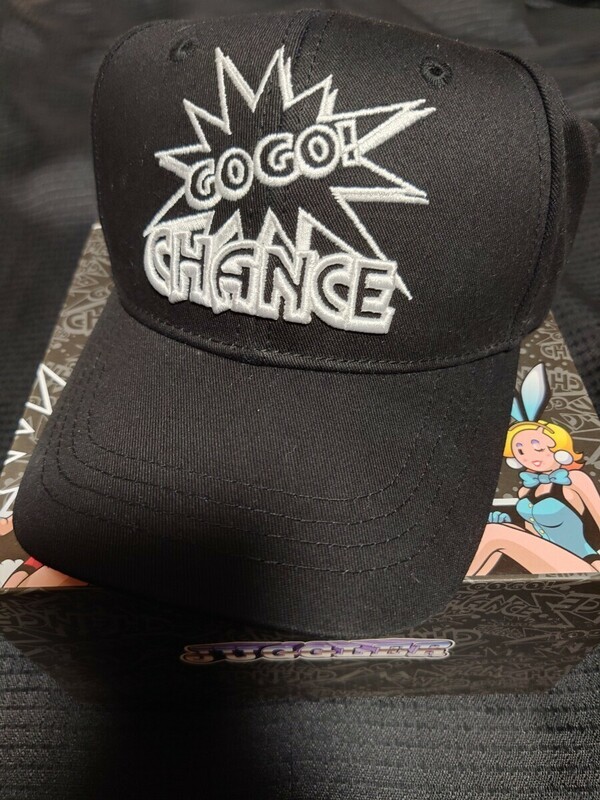 JUGGLER CAP ジャグラー キャップ 野球帽タイプ 黒 ゴーゴーチャンス GOGO!CHANCE